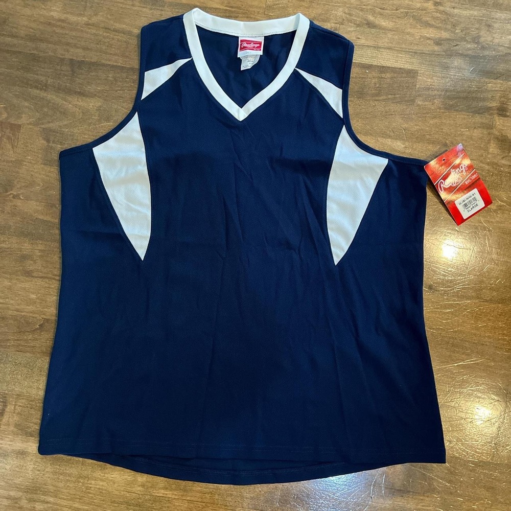 Rawlings softball sleeveless tank comfort flex athletic NWT athletic XL